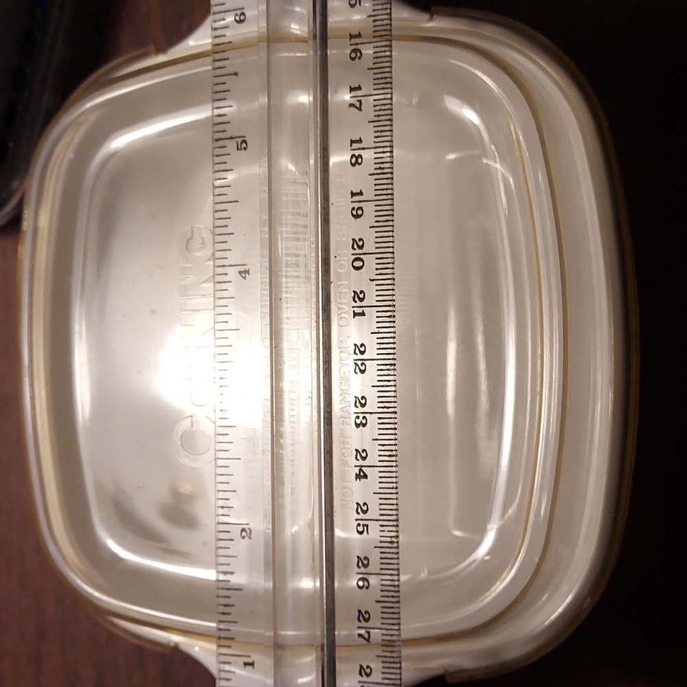 Vintage corning ware 1 3/4 cup casserole with lid - Picture 3 of 6